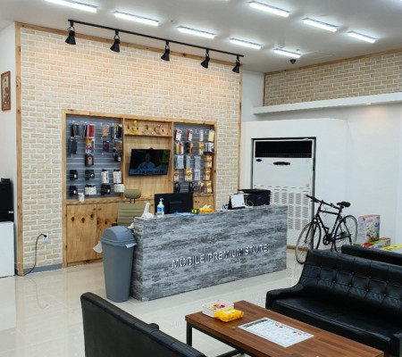 아이보리톤의 따뜻함 감각적인 수원 휴대폰 매장 인테리어 리모델링